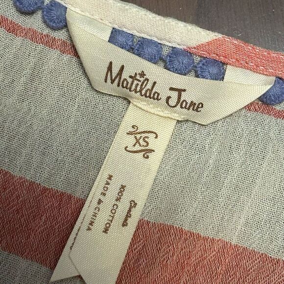 Matilda Jane women’s Beach Vibes Cover-up size XS - Picture 3 of 6